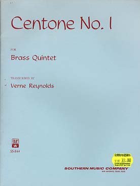 Illustration de CENTONE - N° 1