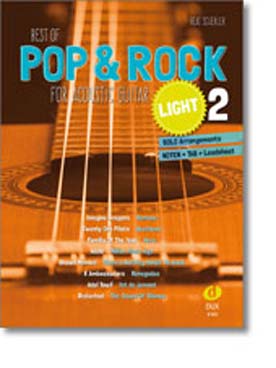 Illustration de BEST OF POP & ROCK for acoustic guitar (arr. Beat Scherler, solfège/tablature) - Light 2