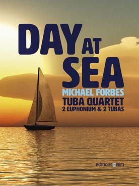 Illustration de Day at sea pour 2 euphoniums et 2 tubas