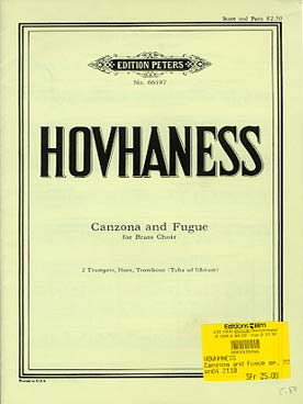 Illustration hovhaness canzona and fugue op. 72