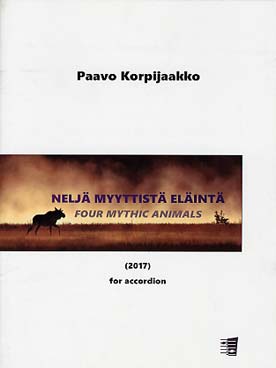 Illustration de Neljä myyttistä eläintä (Four mythic animals)