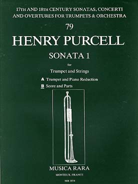 Illustration de Sonate N° 1 pour trompette et quatuor à cordes