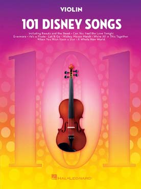 Illustration disney songs (101) violon