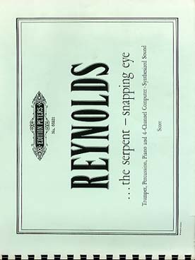 Illustration de The Serpent-snapping eye pour trompette, percussions et piano   