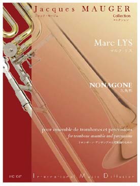 Illustration de Nonagone pour ensemble de trombones et percussions
