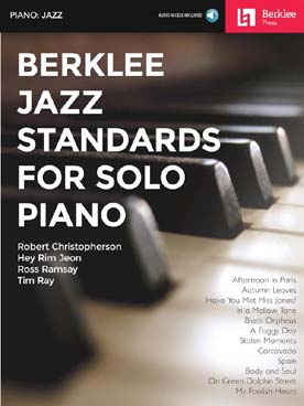 Illustration de BERKLEE JAZZ STANDARDS FOR SOLO PIANO