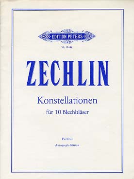 Illustration de Konstellationen pour 10 cuivres (4 trompettes, cor en FA, 4 trombones et tuba)