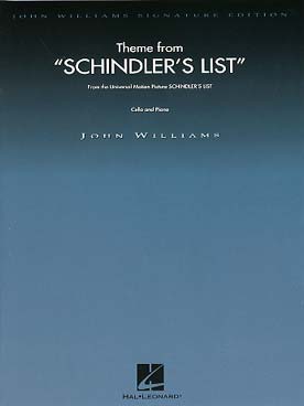Illustration williams theme film liste de schindler