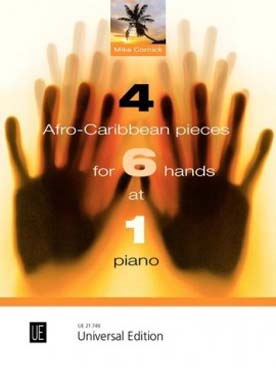 Illustration de 4 Pièces Afro-caribéennes pour piano 6 mains
