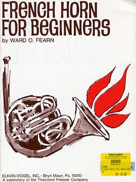 Illustration de French horn for beginners