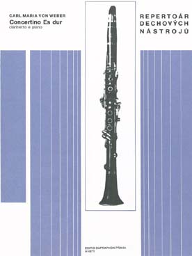 Illustration de Concertino op. 26 en mi b M