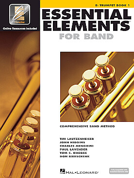 Illustration de ESSENTIAL ELEMENTS FOR BAND : a comprehensiv band method with EEi  - Vol. 1 : trompette