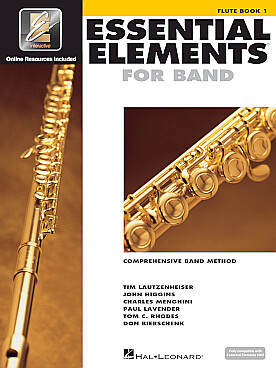 Illustration essential elements for band v1 flute