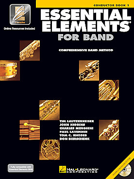 Illustration de ESSENTIAL ELEMENTS FOR BAND : a  comprehensiv band method with EEi - Vol. 1 : conducteur
