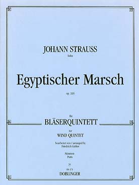 Illustration de Egyptischer Marsch op. 335    
