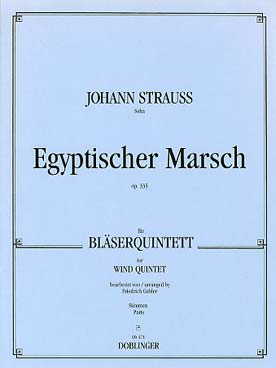 Illustration strauss j egyptischer marsch op. 335