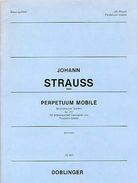 Illustration de Perpetuum mobile op. 257 - Parties séparées