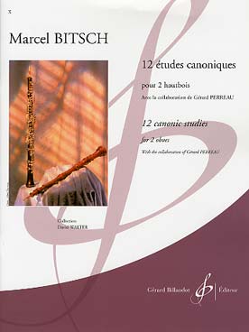 Illustration de 12 Études canoniques (avec la collaboration de Gérard Perreau)