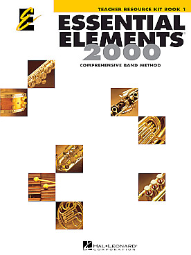 Illustration de ESSENTIAL ELEMENTS 2000 : comprehensive band method avec CD - Vol. 1 : livre du prof (en anglais)