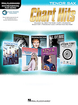 Illustration de CHART HITS - Saxophone ténor