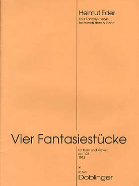 Illustration de 4 Pièces de fantaisie op. 103    