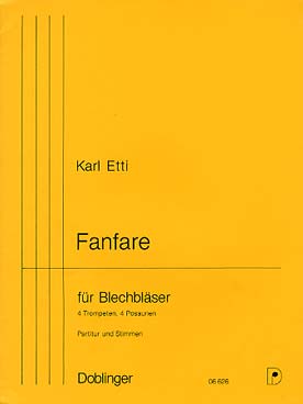 Illustration de Fanfare pour 4 trompettes et 4 trombones