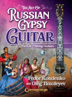 Illustration art of russian gypsy guitar (the)