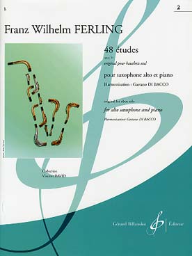 Illustration de 48 Études op. 31 (original pour hautbois seul, tr. pour saxophone alto et piano) - Vol. 2 : 25 à 48