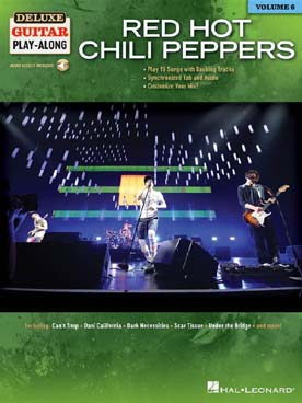 Illustration de DELUXE GUITAR PLAY-ALONG - Vol 6 : RED HOT CHILI PEPPERS