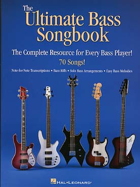 Illustration de The ULTIMATE BASS SONGBOOK