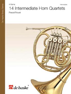 Illustration de 14 Intermediate horn quartets