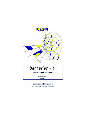 Illustration de Danceries 1 pour marimba et piano