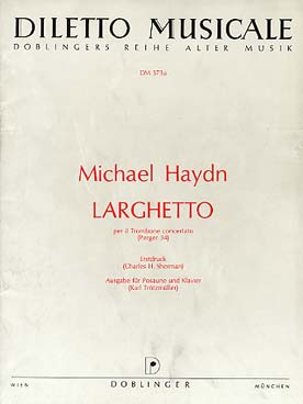 Illustration de Larghetto per il trombone concertato