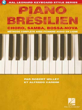 Illustration willey piano bresilien