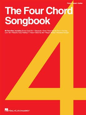 Illustration four chord songbook (p/v/g)