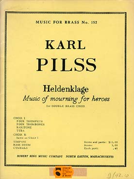 Illustration de Heldenklage : music of mourning for heroes