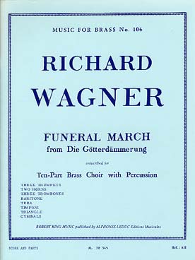Illustration wagner funeral march