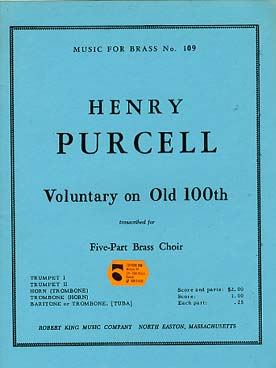 Illustration purcell voluntary on old 100th