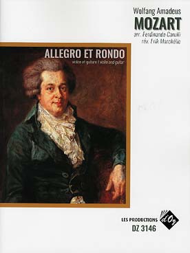 Illustration de Allegro et rondo de la Sonate K478 pour piano et cordes