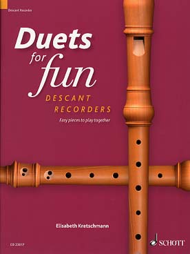Illustration duets for fun descant recorders