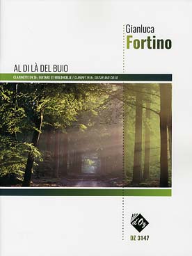 Illustration de Al di là del buio pour guitare, clarinette et violoncelle