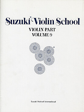Illustration de SUZUKI Violin School (ancienne édition) - Vol. 9