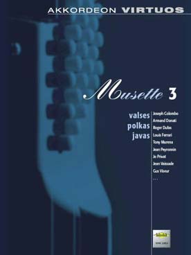 Illustration de MUSETTE 3 - Valses Polkas Javas
