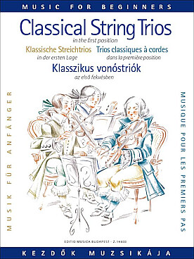 Illustration classical string trios