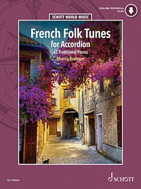 Illustration grainger french folk tunes for accordion