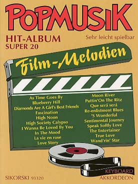 Illustration de POPMUSIK HIT ALBUM SUPER 20 - Film melodien