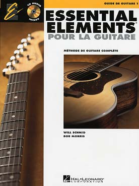 Illustration de ESSENTIAL ELEMENTS : méthode complète pour l'orchestre à l'école et l'orchestre d'harmonie (en français) - Vol. 1 : guitare (en français)