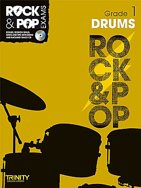 Illustration de ROCK & POP EXAMS DRUMS - Grade 1