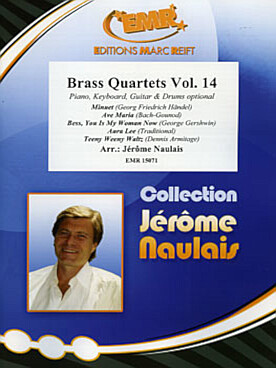 Illustration de BRASS QUARTETS (tr. Naulais) - Vol. 14