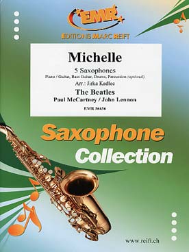 Illustration de Michelle pour 5 saxophones